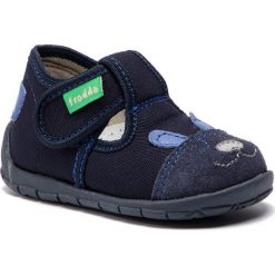 Kapcie FRODDO - G1700216-2 M Dark Blue. Niebieskie sandały chłopięce Froddo, ze skóry, bez zapięcia. W wyprzedaży za 109,00 zł.
