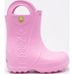 Crocs - Kalosze dziecięce. Różowe kalosze dziewczęce Crocs. Za 129,90 zł.