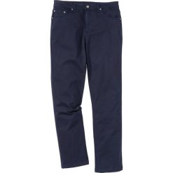 Spodnie ze stretchem Classic Fit Straight bonprix ciemnoniebieski. Niebieskie spodnie męskie bonprix, na co dzień, m, bez wzorów. Za 89,99 zł.