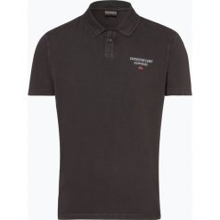Napapijri - Męska koszulka polo, pomarańczowy. Pomarańczowe koszulki męskie Napapijri, m, z nadrukiem, z bawełny, bez rękawów. Za 259,95 zł.