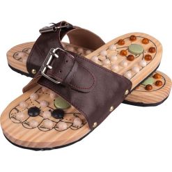 Masażer inSPORTline Kapcie masujące unisex Klabaka brązowe r. 38 (16907-38). Pomarańczowe kapcie damskie inSPORTline. Za 59,95 zł.