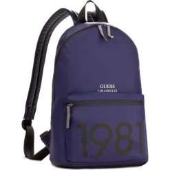 Plecak GUESS - Tech Backpack HM6115 NYL73 BLT. Niebieskie plecaki męskie marki Guess, z aplikacjami. W wyprzedaży za 269,00 zł.