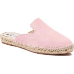 Espadryle MANEBI - Mules M 1.4 M0 Pastel Rose. Różowe espadryle damskie Manebi, bez wzorów, ze skóry, bez obcasa. W wyprzedaży za 319,00 zł.