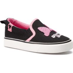 Trampki MICKEY&FRIENDS CP40-06DSTC. Czarne trampki dziewczęce Mickey&Friends, bez wzorów, z materiału, bez zapięcia. Za 59,99 zł.