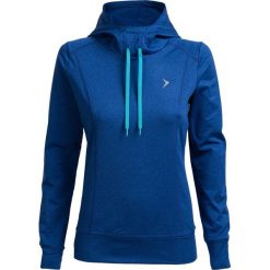 Bluza damska BLD601 - denim melanż - Outhorn. Niebieskie bluzy damskie marki Outhorn, na lato, melanż, z poliesteru. W wyprzedaży za 59,99 zł.