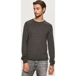 Joop! - Sweter. Niebieskie swetry męskie JOOP!, xl, bez wzorów, z wełny, z okrągłym kołnierzem, bez kaptura. Za 459,90 zł.