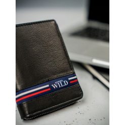 Portfel męski skórzany Always Wild N4Z-GV czarny - Czarny. Czarne portfele męskie ALWAYS WILD, bez wzorów. Za 49,99 zł.