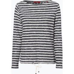 T-shirty damskie: s.Oliver Casual – Damska koszulka z długim rękawem, niebieski
