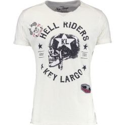 T-shirty męskie: Key Largo HELL RIDERS Tshirt z nadrukiem offwhite