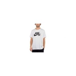T-shirty z krótkim rękawem Nike M NK SB Dry tee DFCT Logo T-Shirt. Białe t-shirty męskie Nike, s, bez wzorów, bez kołnierzyka, krótkie. Za 126,47 zł.