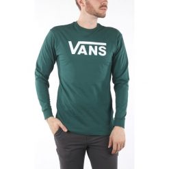 Vans Classic Koszulka Zielony. Zielone podkoszulki męskie Vans, m, z nadrukiem, z bawełny, z długim rękawem. Za 137,95 zł.