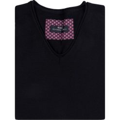 Sweter EMILIANO SWCR000165. Brązowe swetry klasyczne męskie marki Giacomo Conti, m, z wełny. Za 149,00 zł.
