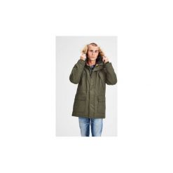 Kurtki pikowane Premium By Jack jones 12138517 FRED ARTIC PARKA. Niebieskie kurtki męskie Premium By Jack jones, xl, bez wzorów, bez kaptura. W wyprzedaży za 394,42 zł.