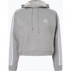 Adidas Originals - Damska bluza nierozpinana, szary. Szare bluzy damskie adidas Originals, l, bez wzorów, bez rękawów, z kapturem. Za 299,95 zł.