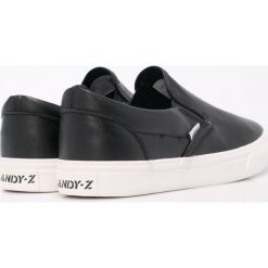 Andy-Z - Tenisówki. Czarne tenisówki damskie marki Andy-Z, z materiału. Za 89,90 zł.