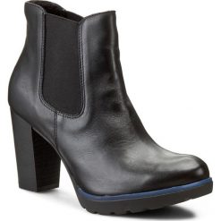 Buty zimowe damskie: Botki KABAŁA – 123-120-570-1-00-02-01 Czarny