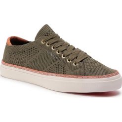 Tenisówki GANT - Prepville 20637427 Leaf Green G762. Zielone półbuty męskie GANT, na co dzień, bez wzorów, z gumy, klasyczne, bez zapięcia. W wyprzedaży za 349,00 zł.