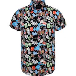 Koszule męskie na spinki: Scotch & Soda ALLOVER PRINT SHORT SLEEVE HAWAIAN Koszula combo