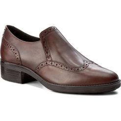 Półbuty GEOX - D Ettiene C D746BC 00043 C0013 Brown. Brązowe creepersy damskie Geox, z gumy, eleganckie, na obcasie. W wyprzedaży za 299,00 zł.
