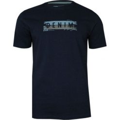 Granatowy Bawełniany T-Shirt -PAKO JEANS- Męski, Okrągły Dekolt, Denim, Krótki Rękaw, z Nadrukiem TSPJNS7REVOLUTIONgr. Niebieskie koszulki męskie Pako Jeans, m, z nadrukiem, z bawełny, casualowe, z okrągłym kołnierzem, z krótkim rękawem, krótkie. Za 54,00 zł.