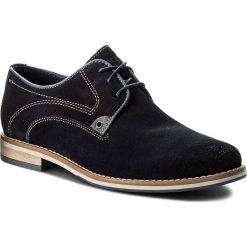 Półbuty LASOCKI FOR MEN - MB-LAND-03 Granatowy. Niebieskie półbuty męskie marki Lasocki For Men, na co dzień, ze skóry. Za 189,99 zł.