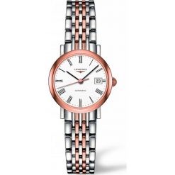 LONGINES ELEGANT L4.309.5.11.7. Białe zegarki damskie LONGINES, złote. Za 7360,00 zł.