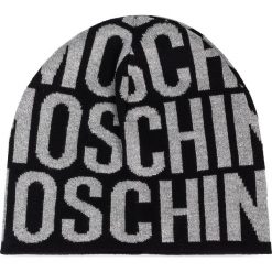 Czapka MOSCHINO - 65165 M2112 014. Szare czapki damskie MOSCHINO, z wiskozy. Za 239,00 zł.