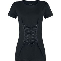 Bluzki damskie: Black Premium by EMP Tie You Up Koszulka damska czarny
