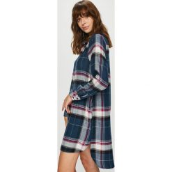 Dkny - Koszula nocna. Piżamy damskie DKNY, s, bez wzorów, z poliesteru, z długim rękawem, długie. W wyprzedaży za 219,90 zł.
