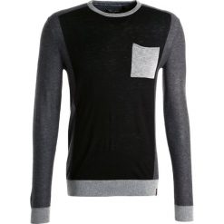 Swetry klasyczne męskie: Teddy Smith POKOS Sweter noir