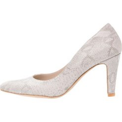 Buty ślubne damskie: PERLATO Czółenka argent