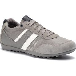 Sneakersy GEOX - U Garlan B U923GB 011AU C1003 Ice. Szare sneakersy męskie Geox, na co dzień, bez wzorów, z zamszu, bez zapięcia. W wyprzedaży za 199,00 zł.