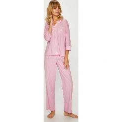 Lauren Ralph Lauren - Piżama. Różowe piżamy damskie marki Lauren Ralph Lauren, s, z bawełny. W wyprzedaży za 369,90 zł.