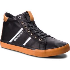 Sneakersy BIG STAR - BB174277 Black. Czarne sneakersy męskie marki BIG STAR, na co dzień, bez wzorów, ze skóry ekologicznej, retro, bez zapięcia. Za 129,00 zł.