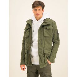 Kurtka przejściowa Superdry Classic Rookie M5000011A. Zielone kurtki męskie Superdry, m, bez wzorów, z poliesteru, bez kaptura. W wyprzedaży za 359,00 zł.