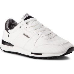 Sneakersy PEPE JEANS - Bimba Alligator PLS30745 White 800. Białe półbuty damskie Pepe Jeans, z jeansu. W wyprzedaży za 179,00 zł.