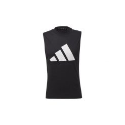 Topy na ramiączkach / T-shirty bez rękawów adidas Pack Graphic Muscle Tee. Czarne topy damskie Adidas, s, bez wzorów, bez kołnierzyka. Za 149,00 zł.