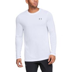 Under Armour Seamless Koszulka Biały. Białe podkoszulki męskie Under Armour, m, bez wzorów, z poliesteru, bez kołnierzyka, z długim rękawem, długie. Za 240,95 zł.
