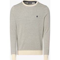 IZOD - Sweter męski, biały. Białe swetry męskie IZOD, m, w paski, klasyczne, z okrągłym kołnierzem, bez kaptura. Za 229,95 zł.