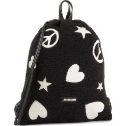 Plecak LOVE MOSCHINO - JC4306PP08KP100B Nero. Czarne plecaki damskie Love Moschino, bez wzorów, ze skóry ekologicznej, klasyczne. W wyprzedaży za 399,00 zł.