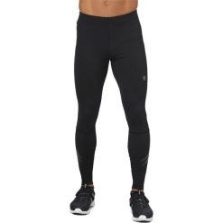 Legginsy Asics Icon Tights M Czarne. Spodnie męskie Asics. Za 119,99 zł.