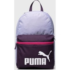 Puma - Plecak. Niebieskie plecaki damskie Puma, bez wzorów, z poliesteru. W wyprzedaży za 69,90 zł.