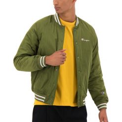 CHAMPION VARSITY BOMBER JACKET > 213674-GS554. Kurtki męskie Champion, xl, z aplikacjami, z poliesteru, street, bez kaptura. Za 569,99 zł.
