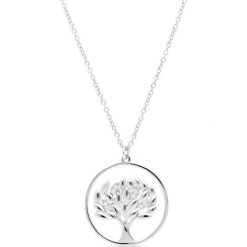 Wyjątkowy Naszyjnik - złoto 750, Brylant 0,06ct,pomarańczowy szafir. Żółte naszyjniki damskie W.KRUK, z szafirem, złote. Za 9590,00 zł.