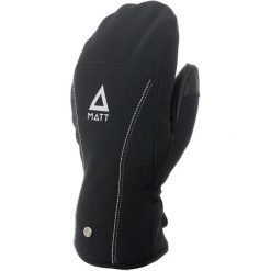 Matt damskie rękawice 3200 Patricia Gore Mittens, Black, L. Czarne rękawiczki damskie Matt, bez wzorów, z gore-texu. W wyprzedaży za 219,00 zł.