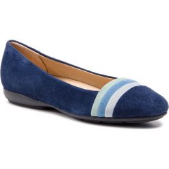 Baleriny GEOX - D Annytah A D927NA 00021 C0226 Blue/Avio. Niebieskie baleriny damskie Geox, z zamszu. W wyprzedaży za 219,00 zł.