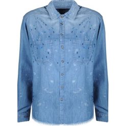 Pepe Jeans Koszula "Prairy". Koszulki damskie Pepe Jeans, bez wzorów, z jeansu, polo, bez rękawów. Za 199,00 zł.