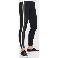 Legginsy z lampasem - Czarny. Czarne legginsy Cropp, l. Za 59,99 zł.