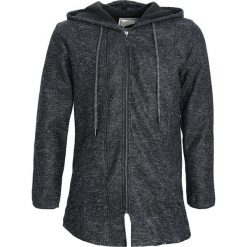 Czarna Bluza Equanimity. Czarne bluzy męskie rozpinane marki Born2be, l, z aplikacjami, z dresówki. Za 49,99 zł.