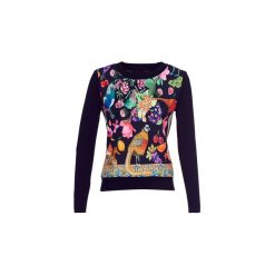 Swetry Desigual ASTRIX. Czarne swetry klasyczne damskie marki Desigual, l. Za 349,00 zł.